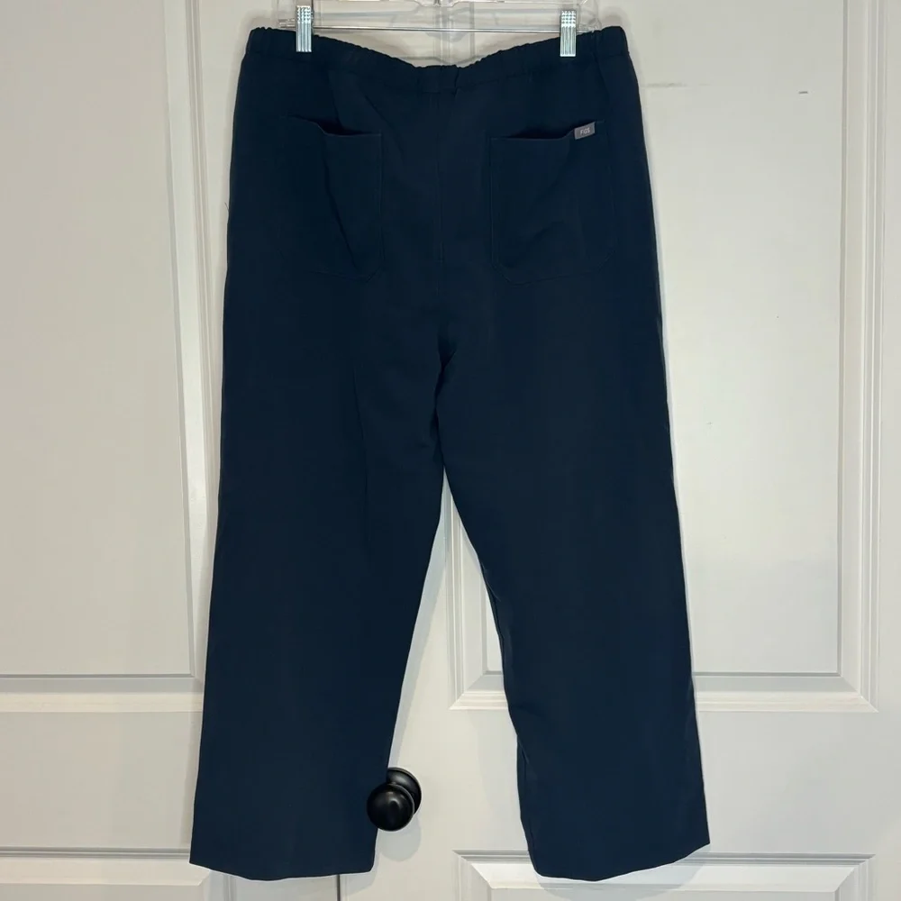 FIGS Pisco Basic Scrub Pants XL Short Dark Harbor Blue Gray